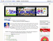 Tablet Screenshot of minggu.co